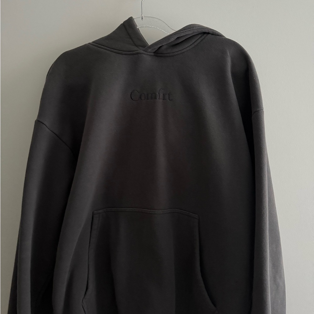Gray COMFRT hoodie size large
